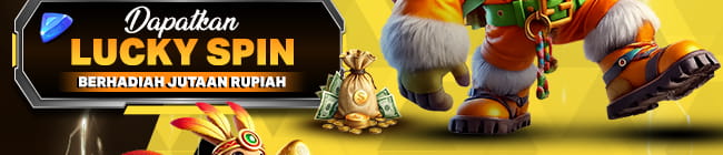 LUCKYSPIN BERHADIAH JUTAAN RUPIAH!!!